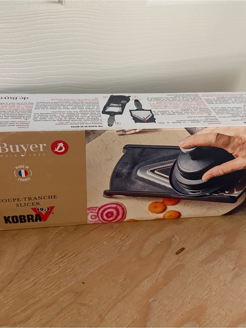 Brand New De buyer kobra mandolin Slicer